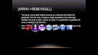 Lasso Programming: [array→removeall]