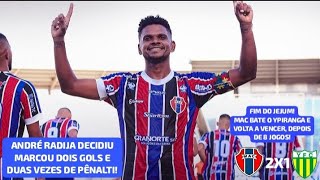 Maranhão 2X1 Ypiranga - Brasileirão Série C 2026 | 14° Rodada.