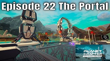 Planet Crafter: Humble Ep 22 Water Life And A Portal