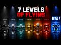 7 Levels of Flying: $29 → $75,000,000