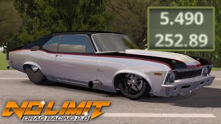 5.4 69’ Chevy Nova Tune - No Limit Drag Racing 2 v2.12.30