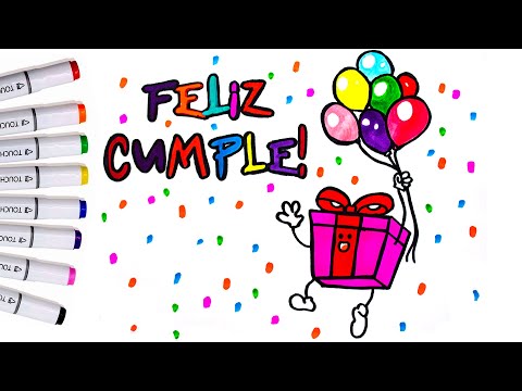 Video: Cómo Dibujar Un Cartel De Cumpleaños