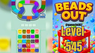 Beads out level 545 hard level Walkthrough Solution 