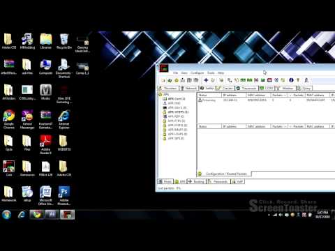 How to get ip address with cain and able