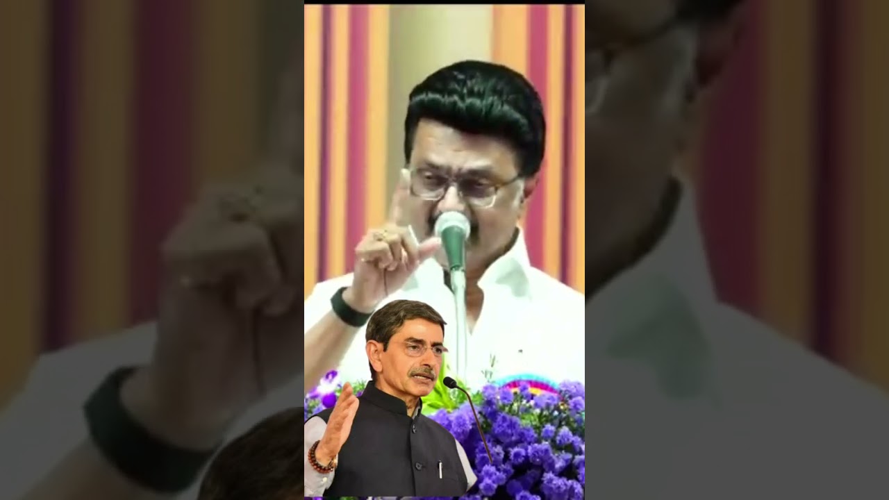 tamilnadu cm mk Stalin recent speech about