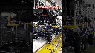car manufacturing process 🚗 from frame to final car #youtubeshorts #shortsfeed #facts