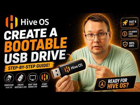 How to create a bootable Hive OS USB Drive