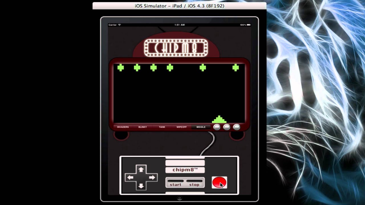 ChipM8 A Retro Gaming App for the iPad YouTube