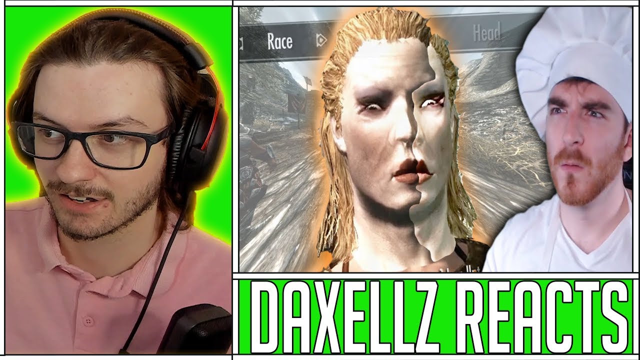 Reacting to DougDoug 10 ways to completely break Skyrim's intro