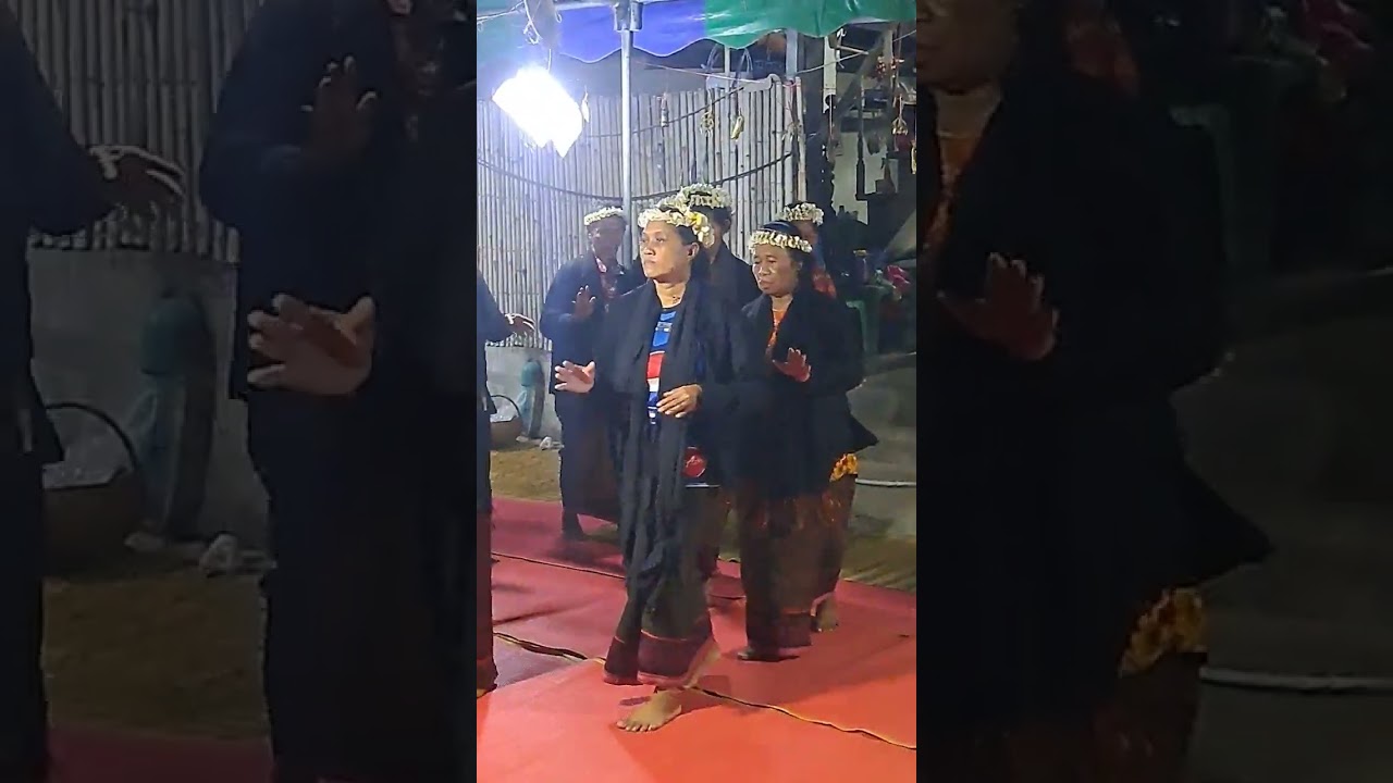 รำสะเอง ผีฟ้า บ้านโพนปลัด อ.ไพรบึง3/5/68