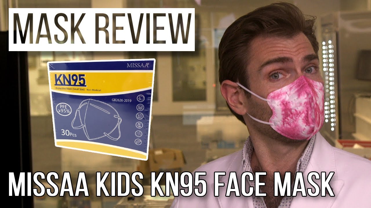 Smells Like Strawberries?  MISSAA Kids KN95 Face Mask Review