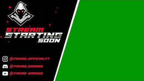 I Make A Stream Starting Soon Animation Overlay For My Gaming Channel