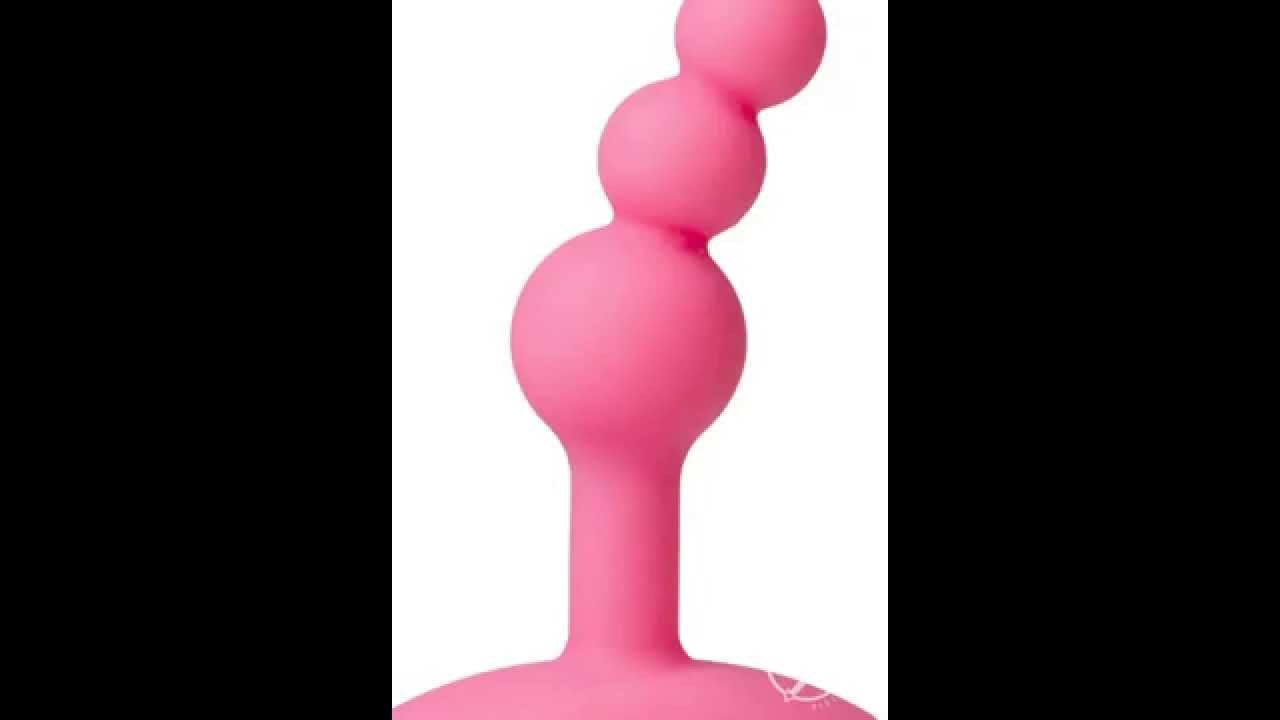 Platinum Premium Silicone The Minis Bubble Butt Plug Pink Medium 3.8 Inch