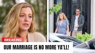 Blake Lively FACES DEVASTATING Marriage Rumors! Ryan Reynolds FINALLY BREAKS His SILENCE!
