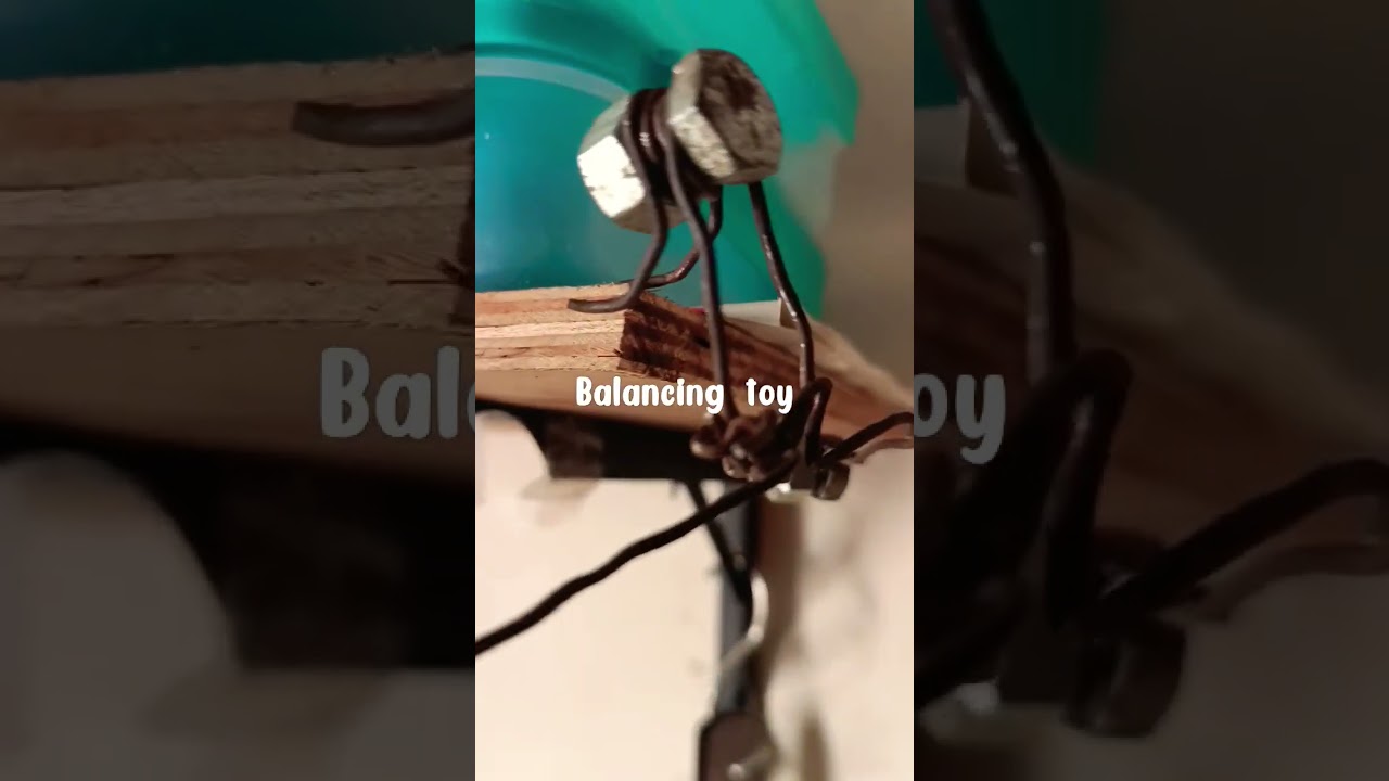 balancing toy using screw and bolt@magic_of_science_kpboys