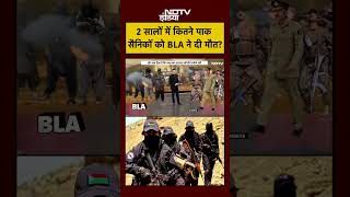 Syed Suhail | TTP Attacks Pakistan: 2 सालों में कितने PAK सैनिकों को BLA ने दी मौत? BLA #shorts