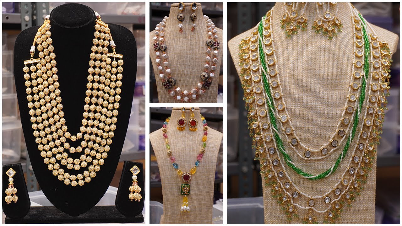 Exclusive Kundan Jewellery Wholesale Malaysian Pearl Jewellery