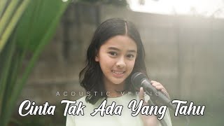 Aqeela Calista | Cinta Tak Ada Yang Tahu (Acoustic Version)