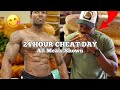 FULL DAY OF EATING BIG CHEAT MEALS