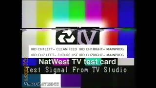 Ird Natwest Tv Testcard Anno 1999