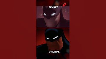 Intro Batman 90’s Vs.  Batman Remake. Video de @zimanimation #shorts #Batman ##batman90s