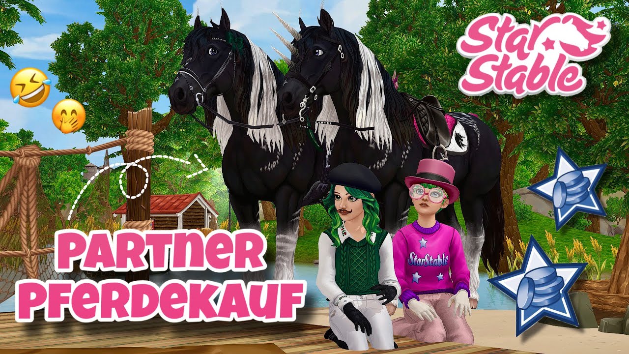 Chaotischer PARTNER PFERDEKAUF mit @ZoeysPferdewelt 😍😂 // Star Stabl Online