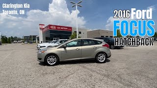 2016 Ford Focus SE Hatchback Review at Clarington Kia