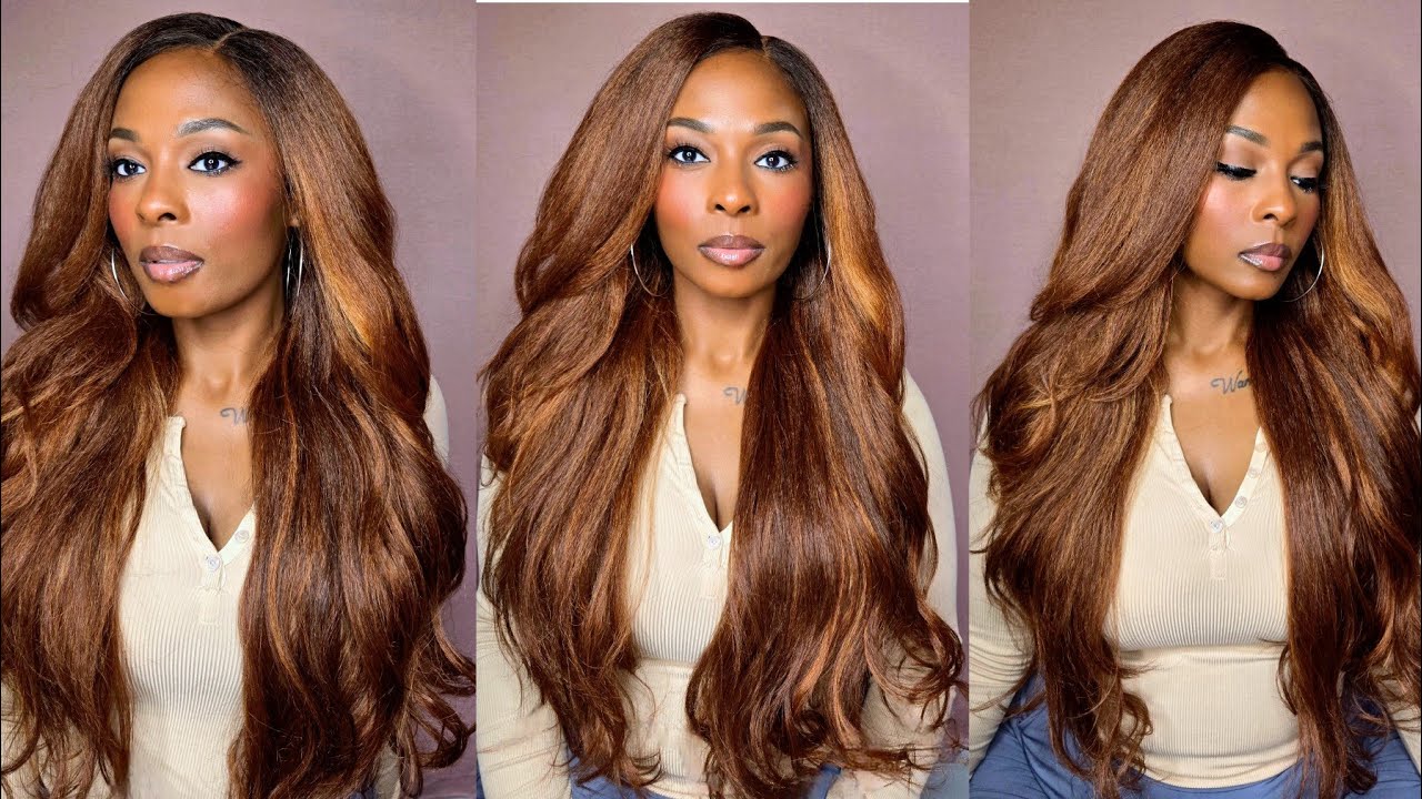 Only $35 For A 360° Lace Wig! Sensationnel HD Lace Front Wig Glueless Butta 360 Unit 8 ft SamsBeauty
