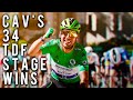 All of mark cavendishs 34 stage wins at the tour de france