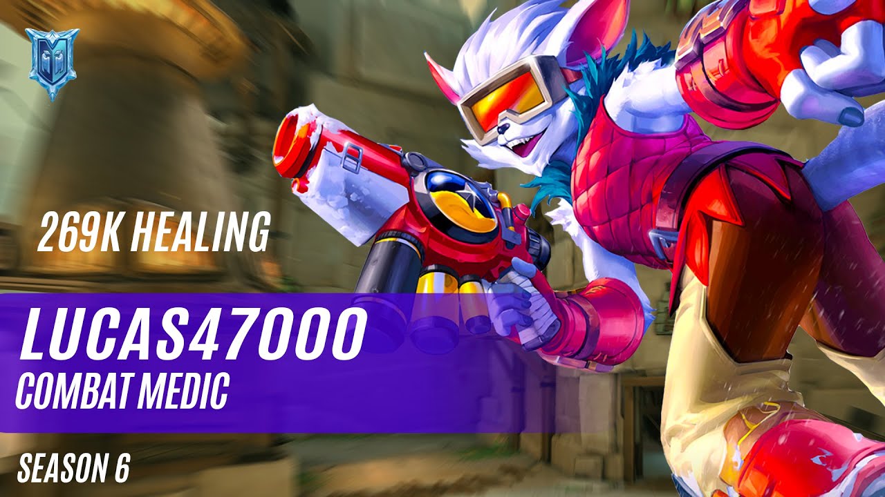 269K HEALING LUCAS47000 PIP PALADINS COMPETITIVE (SEASON 6) COMBAT MEDIC