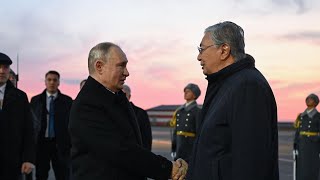 Владимир Путин прибыл с официальным визитом в Казахстан