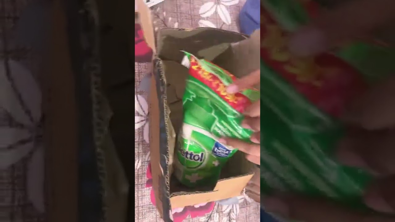 DETTOL HANDWASH UNBOXING