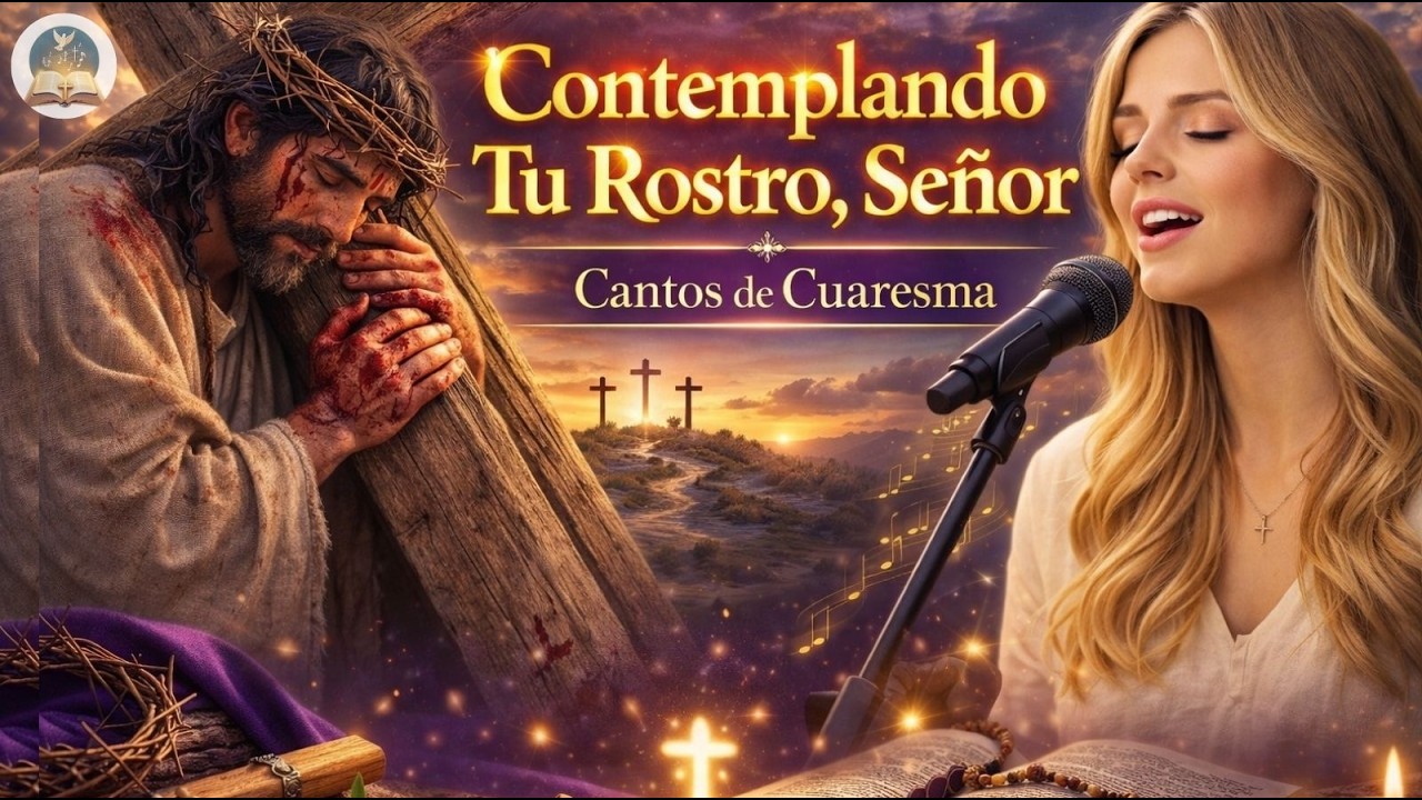 Contemplando Tu Rostro, Señor 🙏 | Cantos de Cuaresma que Tocan el Corazón | Música Católica Cuaresma
