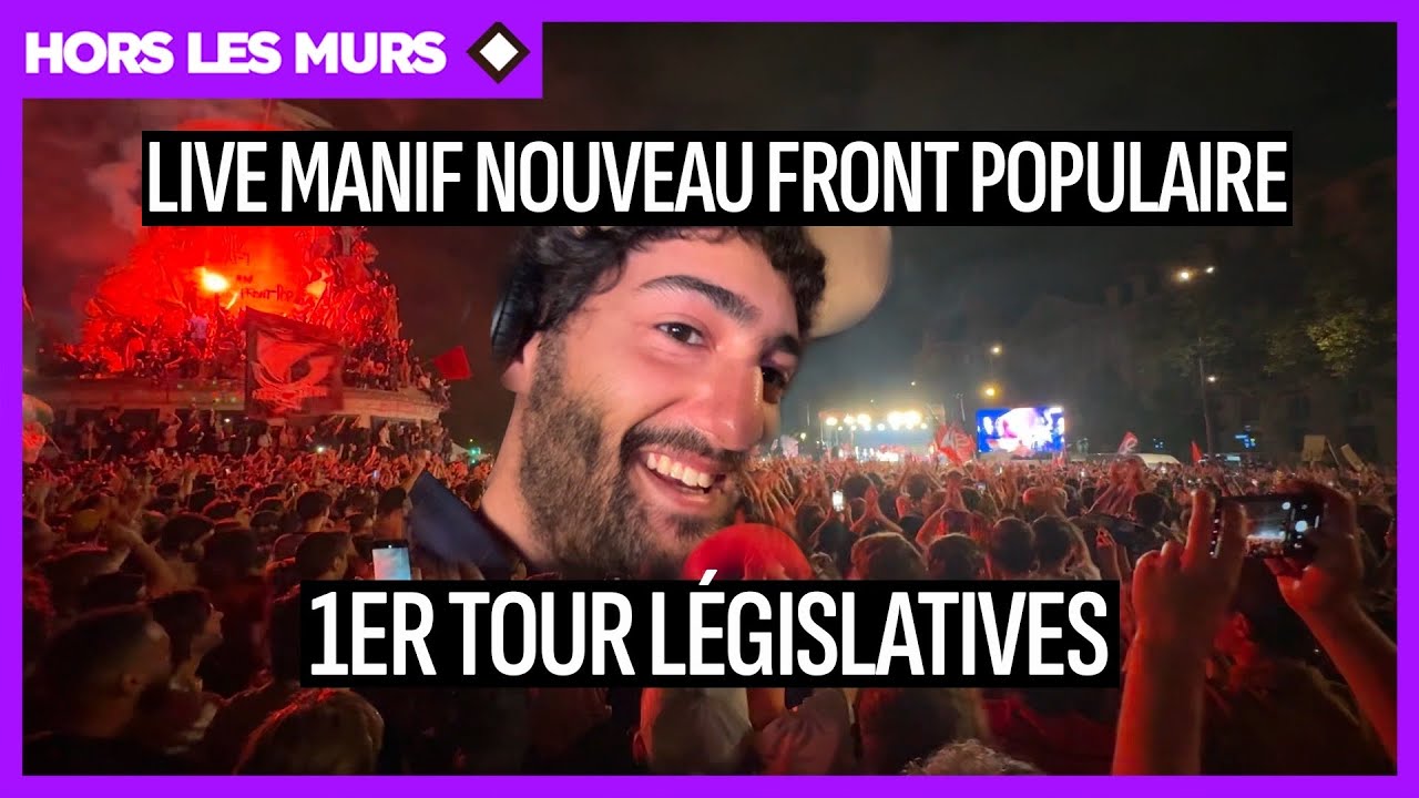 MANIF DU PREMIER TOUR : HOURIA BOUTELDJA, Le Chat de PDH, Discours du ...