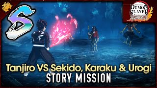 Demon Slayer 2 - Tanjiro VS Sekido, Karaku & Urogi - The Four Emotions (Story Mission)