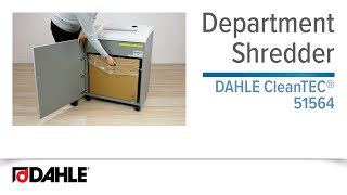 Famous Shred More and Breathe Easier! DAHLE CleanTEC® 51564 Department Shredder with Dust Filtration Net Worth