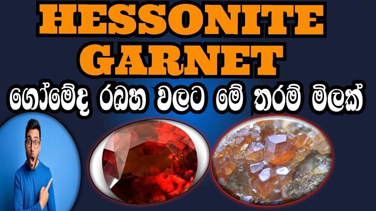 HESSONITE GARNET-ගෝමේද රබහ වලට මේ තරම් මිලක් -2022-@dilhanvlogs