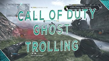 Call of Duty Ghost-Angry Players & Trolling