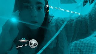 Alien Examines You & Does Various Tests || Soft Spoken Lo-Fi ASMR