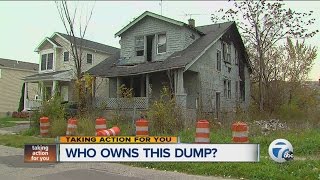 Who owns this dump?: Tracking down the owners of blighted properties in Detroit