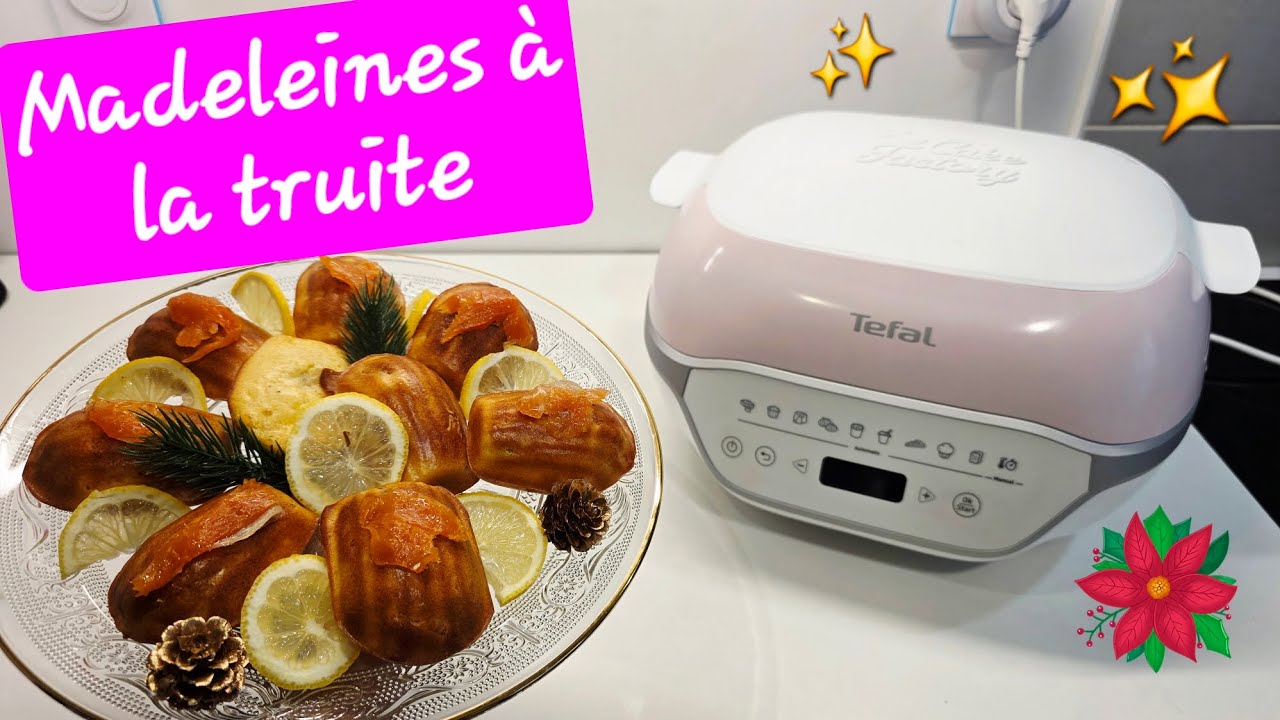 Madeleines de Noël au Cake Factory Infinity ! Entrée raffinée facile !