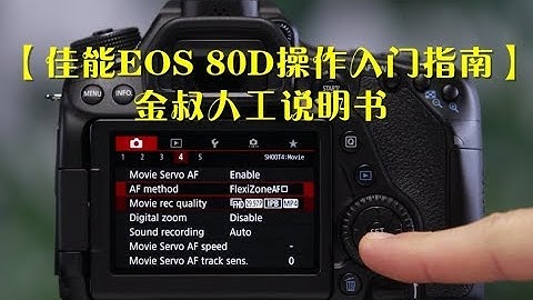 【Canon eos80D快速操作入門】人工使用說明書 - 天天要聞