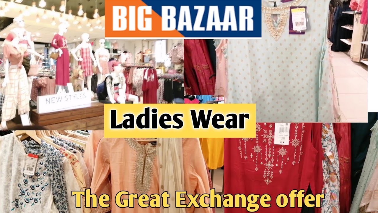 kurtis clothes big bazaar