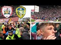 Barnsley vs Leeds *VLOG* FIGHTS, late drama, LEEDS IN HOME END