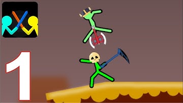 Supreme Duelist - Gameplay Walkthrough Part 1 - Tutorial (iOS, Android)