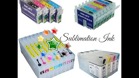 Refilling a sublimation ink cartridge