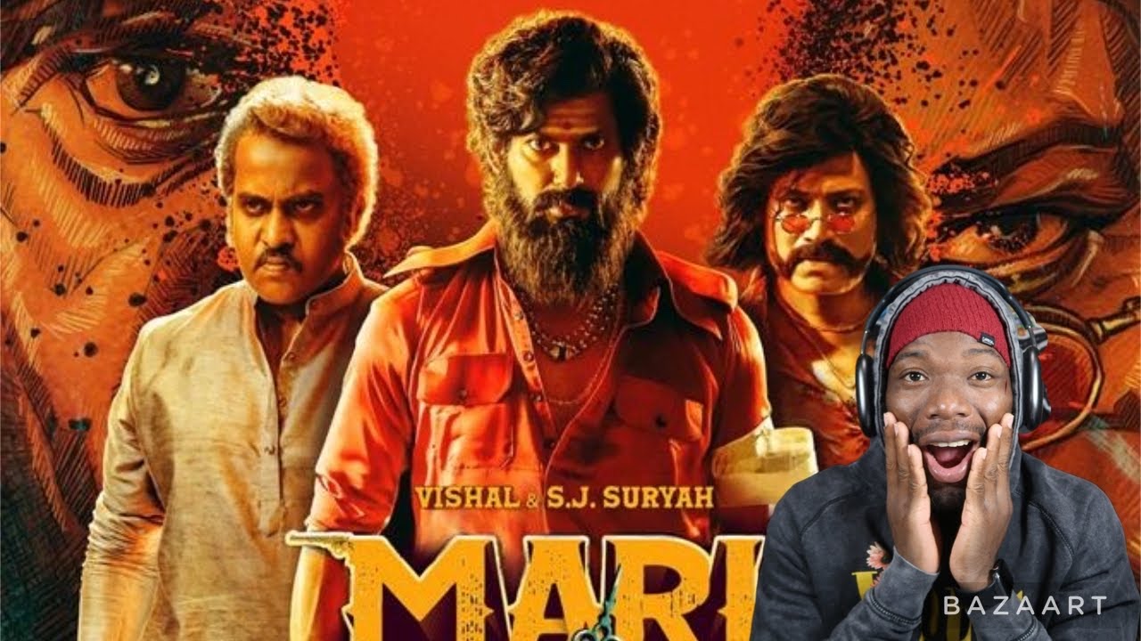 Mark Antony Motion Poster REACTION | Vishal | Sj Suryah | Ravichandran | Vinod Kumar | GV Prakash