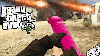 NAJLEPSZA BROŃ W GTA V ( ͡° ͜ʖ ͡°)! | GTA 5 PC MODY