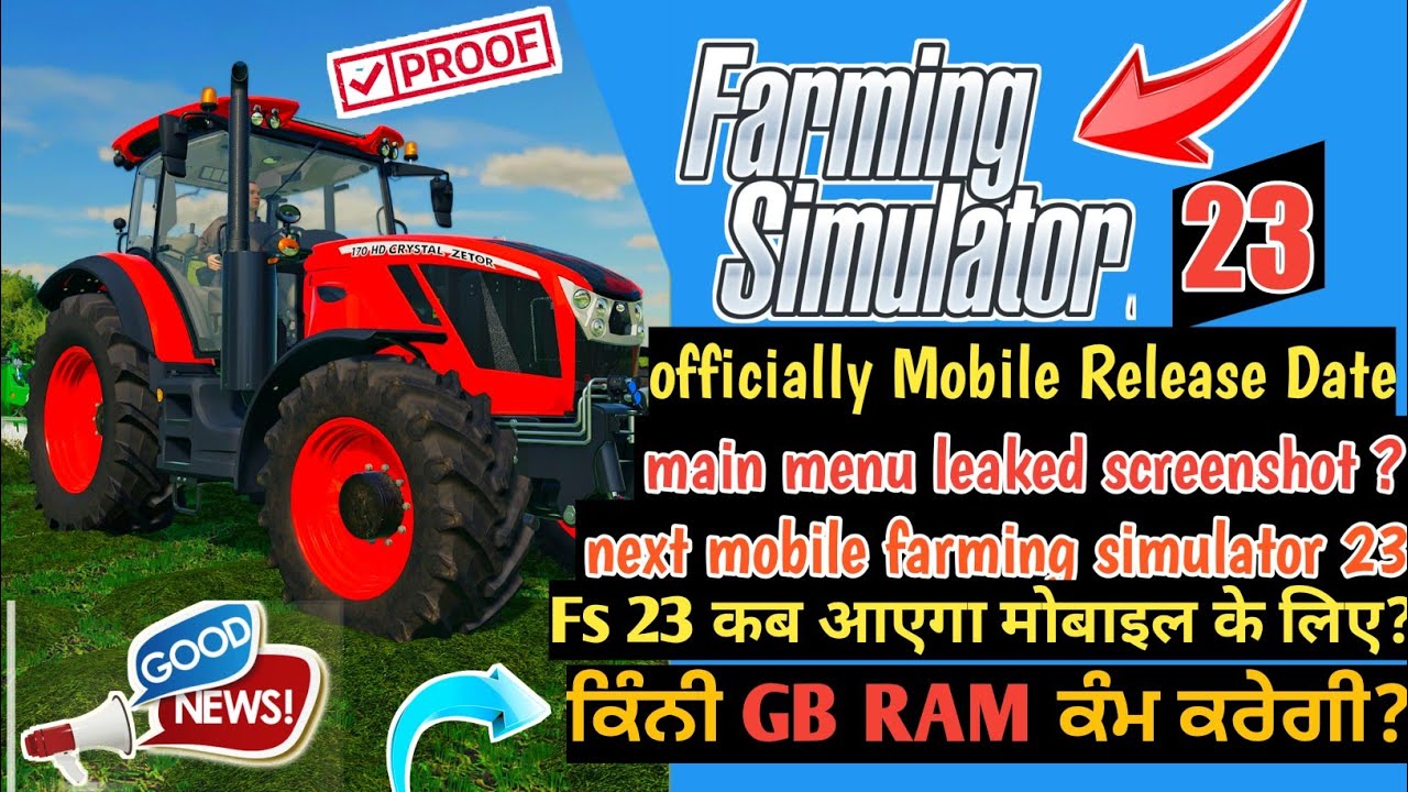 Farming Simulator 23 Apk Data de lançamento e novo trailer