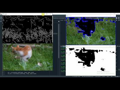 Object detection and Tracking using trackbars, OpenCV and Python